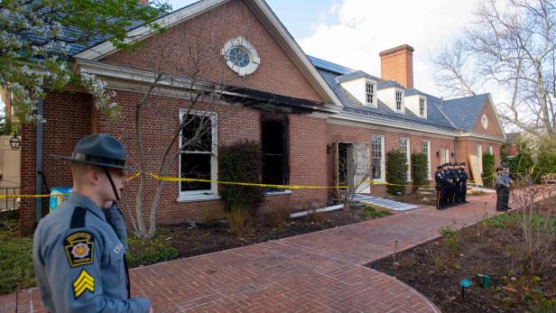 US-PENNSYLVANIA-GOVERNOR-SHAPIRO'S-RESIDENCE-SET-ON-FIRE-IN-SUSP Haus in Flammen: Brandanschlag auf US-Gouverneur