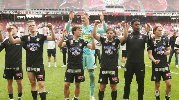 FUSSBALL: ADMIRAL BUNDESLIGA / QUALIFIKATIONSGRUPPE / 3. RUNDE: RED BULL SALZBURG - SK PUNTIGAMER STURM GRAZ SK Sturm in der Pole Position