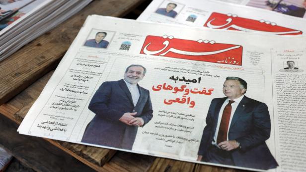 Reactions in Tehran after Iran and US held indirect talks in Oman Verhandlungen über das iranische Atomprogramm am Samstag in Rom
