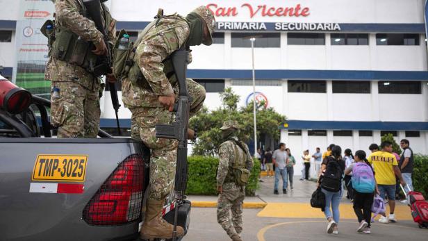 PERU-CRIME-EXTORTION-SCHOOL Zu viele Morde: Peru verlängert Ausnahmezustand