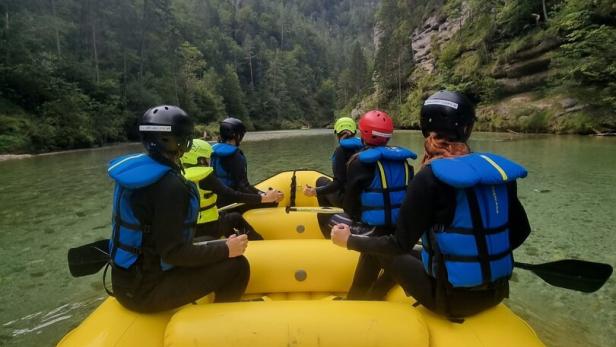Rafting im Nationalpark Gesäuse