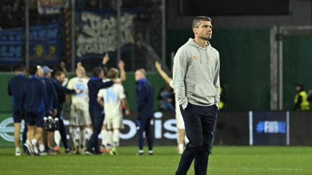 Robert Klauß nach dem Rapid-Aus gegen Djurgarden