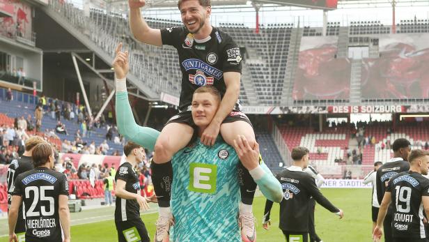 Obenauf: Sturm spielte sich in Salzburg in die Rolle des Titelfavoriten