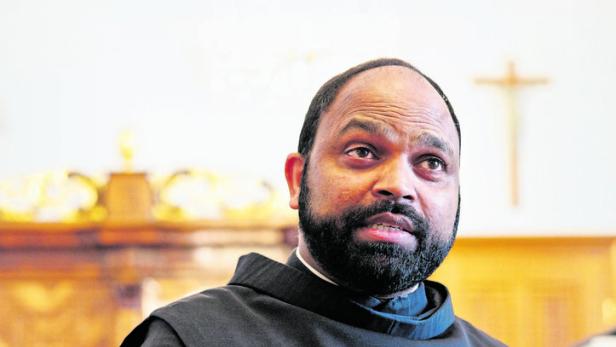 Frater Saji Mullankuzhy. Provinzial der Barmherzigen Brüder