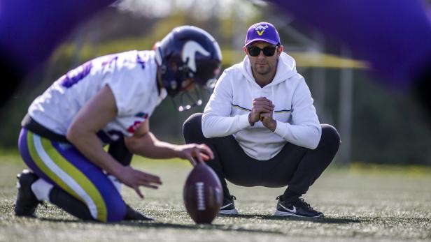 Vikings-Coach Giorgio Tavecchio