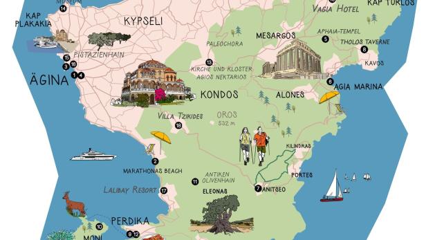 Reisetipps für Ägina: Die besten Restaurants, Aktivitäten, Hotels