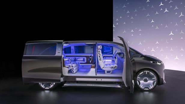 Mercedes Vision V: Schöner reisen im Luxus-Van