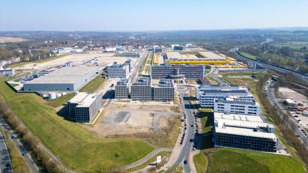 Auf dem Areal des stillgelegten Opel-Werks ist in Bochum ein Wirtschaftspark entstanden