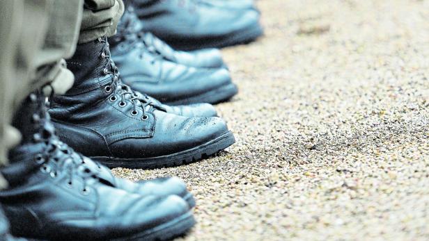 Bundesheer-Angelobung im Gemeindebau