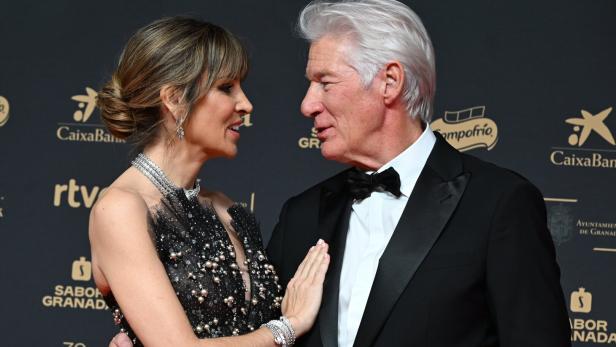 Richard Gere und Ehefrau Alejandra Silva Richard Gere und Ehefrau Alejandra Silva