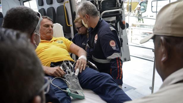 FILES-BRAZIL-POLITICS-HEALTH-BOLSONARO Zustand von Brasiliens Ex-Präsident Bolsonaro verschlechtert