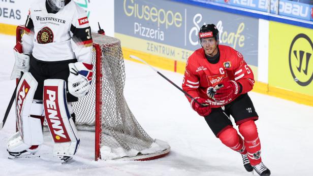 ICE HOCKEY - AUT vs GER, test match Eishockey-Team: Knappe Niederlage im Test gegen starke Deutsche