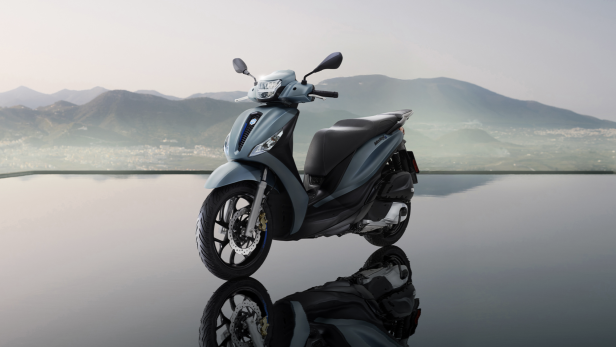 Neue Piaggio Medley enthüllt: Euro 5+ Technologie und sportliches Design
