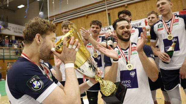 Rückzug als Meister: Der traurige Abschied der Tiroler Volleyballer