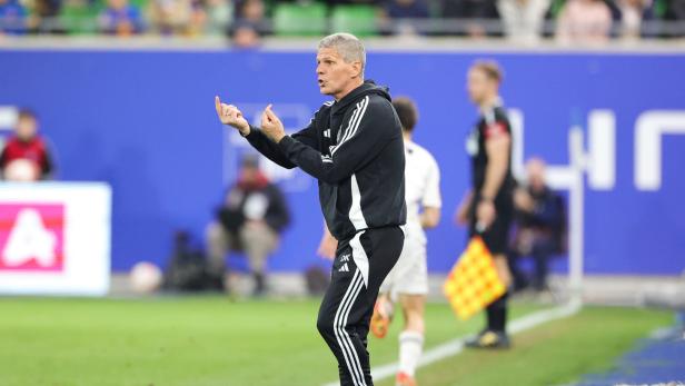 Erfolgscoach: Dietmar Kühbauer ist mit dem WAC in der Meistergruppe noch ungeschlagen