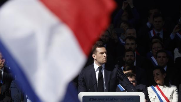 France's far right National Rally party calls for rally to support Marine Le Pen Frankreich: Jordan Bardella will für Le Pen bei Präsidentenwahl einspringen