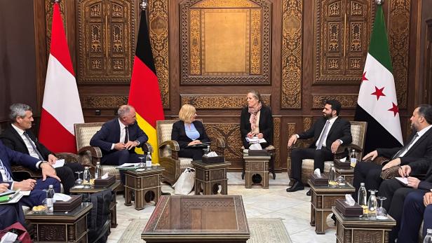 Migration: Innenminister Karner und Faeser schlossen Vereinbarung in Syrien