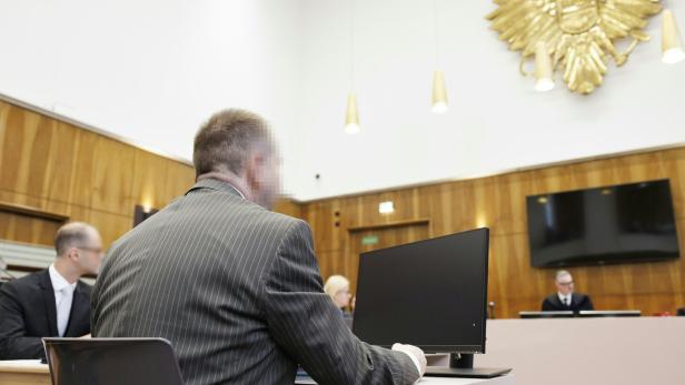 Angeklagter vor Gericht