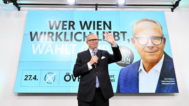 WIEN-WAHL: ÖVP WIEN WAHLABEND - MAHRER