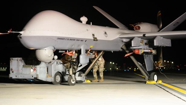 Die MQ-9 Reaper könnte bald mit einer Laserwaffe abheben