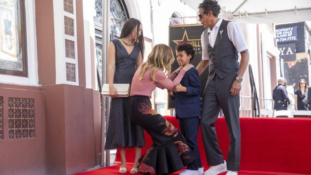 Ellen Pompeo mit ihrer Familie