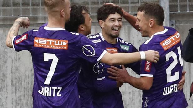 FUSSBALL BUNDESLIGA / GRUNDDURCHGANG: SK AUSTRIA KLAGENFURT - RZ PELLETS WAC