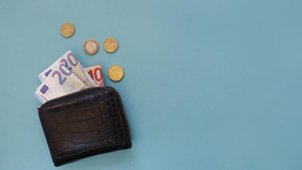 wallet and euro money. business, finance, saving, banking concept. copy space. background for economic news. wallet and euro money. business, finance, saving, banking concept. copy space. background for economic news.