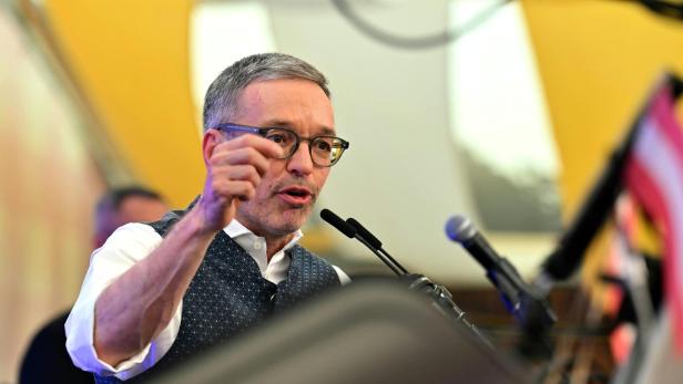 TAG DER ARBEIT: 1.-MAI-KUNDGEBUNG DER FPÖ / KICKL