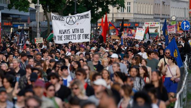 GERMANY-MAYDAY-LABOUR-DEMONSTRATION GERMANY-MAYDAY-LABOUR-DEMONSTRATION