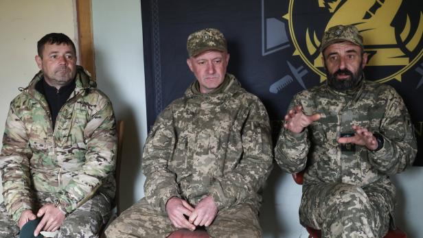 Schießtraining in Sumy, Ukraine