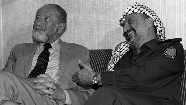 ARCHIVBILD: BRUNO KREISKY, YASSER ARAFAT ARCHIVBILD: BRUNO KREISKY, YASSER ARAFAT