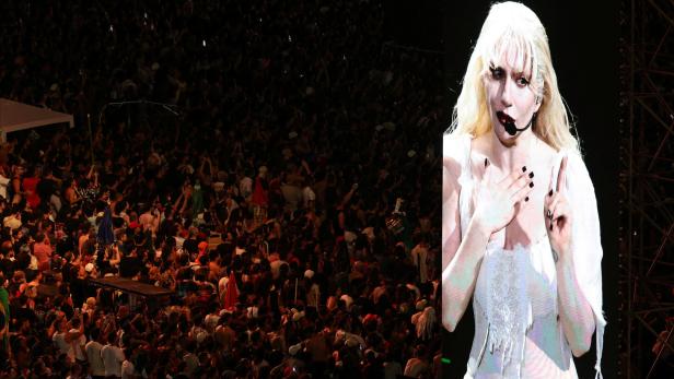 Lady Gaga's open concert in Copacabana beach in Rio de Janeiro Lady Gaga's open concert in Copacabana beach in Rio de Janeiro