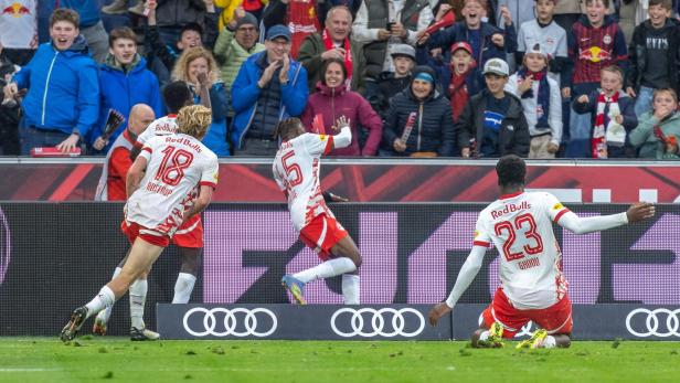 FUSSBALL: ADMIRAL BUNDESLIGA / MEISTERGRUPPE / 7. RUNDE: RED BULL SALZBURG - FK AUSTRIA WIEN