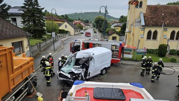 Unfall auf der B6