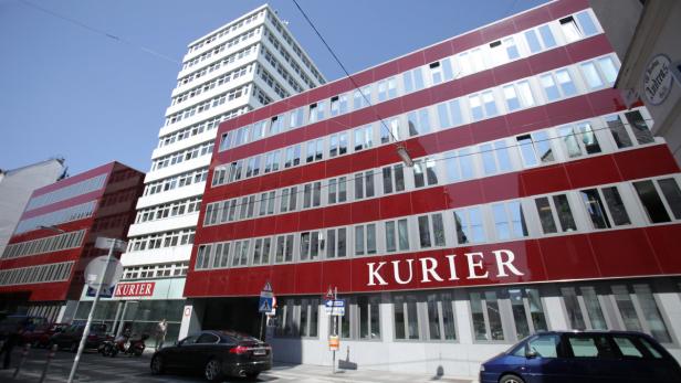 Kurier Redaktion, Lindengasse, Gebäude von außen…