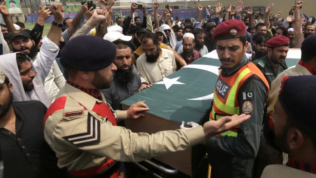 Funeral of victims of Indian military strikes in Pakistan Funeral of victims of Indian military strikes in Pakistan