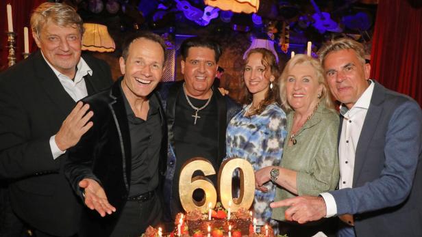 Dieter Chmelar, Alexander Rüdiger, Tony Wegas, Lena, Hilda und Peter Grossmann