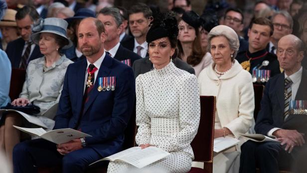 Service of Thanksgiving at Westminster Abbey to commemorate the 80th anniversary of Victory in Europe (VE) Day