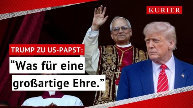 Trumps Reaktion auf Papst Leo XIV