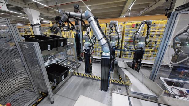 Wie Roboter Amazons Logistik- und Verteilzentren übernehmen