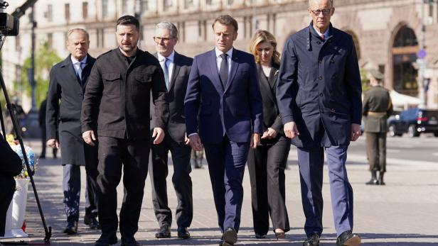 European leaders visit Ukraine