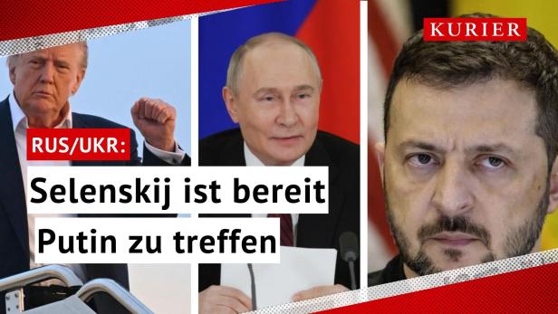 Trump, Putin, Selesnkyj
