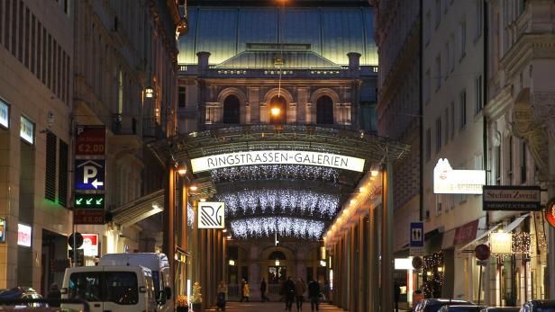 Weihnachtsbeleuchtung in Wien