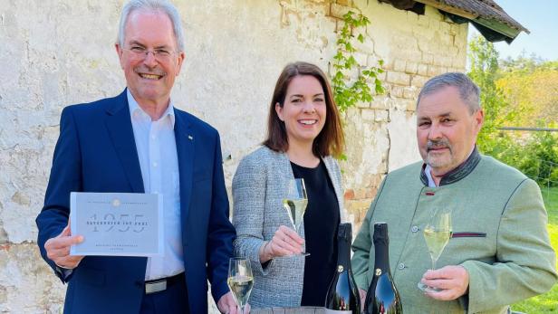 LTP Karl Wilfing, Elisabeth und Schwiegerpapa Georg Hugl