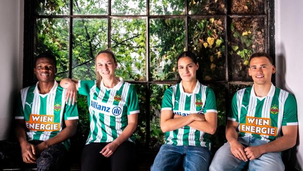 Das neue Rapid-Trikot Das neue Rapid-Trikot