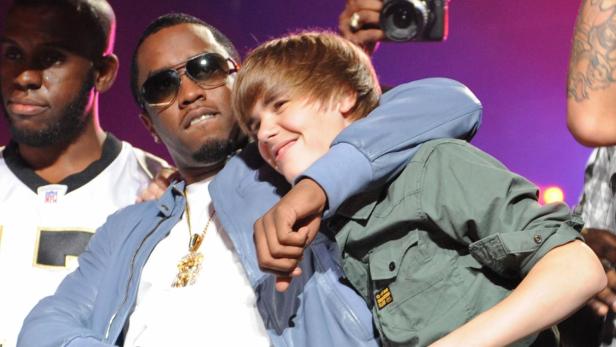 Justin Bieber und Sean Diddy Combs 