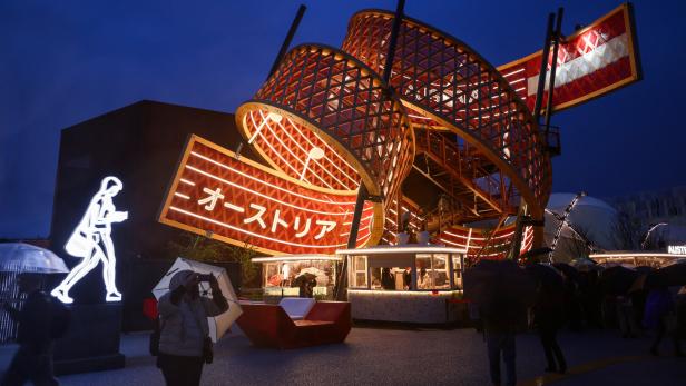 Österreich-Pavillon bei der Expo 2025 in Osaka