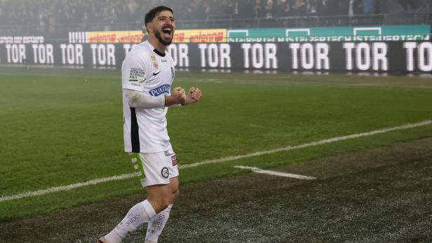FUSSBALL: ADMIRAL BUNDESLIGA / 22. RUNDE: SK PUNTIGAMER STURM GRAZ - LASK Unterschiedspieler: Otar Kiteishvili