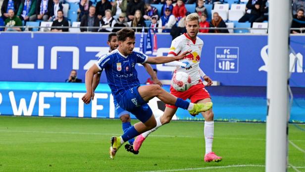 Kunststück: Seidl erzielte mit dem Außenrist das 1:0.