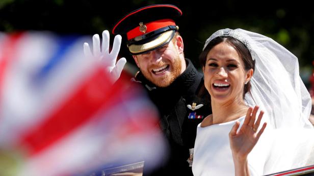 FILE PHOTO: Prince Harry, Queen Elizabeth's grandson, marries U.S. actress Meghan Markle in Windsor